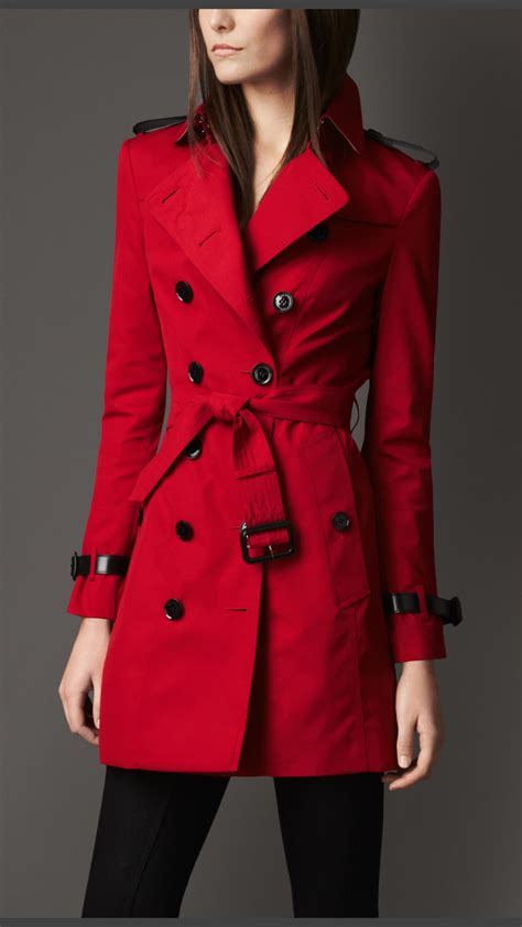 burberry jacke rot|burberry trench coat.